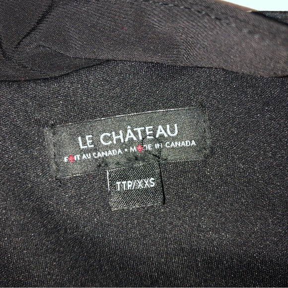 Le Château Dress Light Blue and Black Womens size XXS - Picture 5 of 8